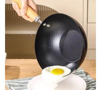Iron Stir Fry Fry Pan Induzione cucina cucina pentole nobilitabili senza