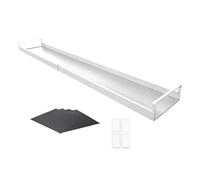 Iron Stove Rack, Extendable Kitchen Organizer with Adjustable Length Shelf for Condiment Storage, Oil Bottles and Utensils, Space-Saving Design for Cooktop Countertop, Home, Apartment, Kitchen Use