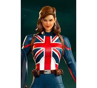 Disney+ Marvel What If...? Art Scale 1/10 Statua Captain Carter IRON STUDIOS