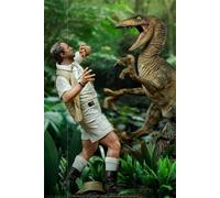 JURASSIC PARK - Clever Girl 1/10 Deluxe Art Scale Statue Iron Studios