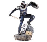 Iron Studios affronta la pericolosa vedova nera Taskmaster statua in scala artis
