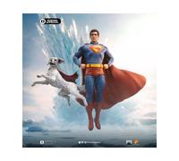 SUPERMAN 2025 Legacy - Superman & Krypto 1/10 Art Scale Statue Iron Studios