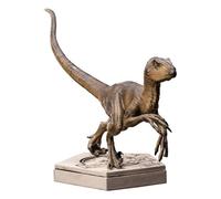 Iron Studios Statua Jurassic World Icons Velociraptor B 9 cm Icone in scala d'arte