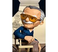 Iron Studios - MiniCo Figurines: Stan Lee (Stan Lee POW! Blue) Figure