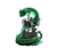 Iron Studios Statua da collezione Drago Shiryu Deluxe - Saint Seiya - Arte Scala 1/10 Polystone Resina Multicolore 38,4 cm
