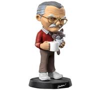 Iron Studios Stan Lee figurine Mini Co. PVC Stan Lee with Grumpy Cat 14 cm