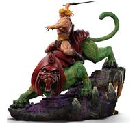 Iron Studios Statua Art Scale 1/10 He-Man and Battle Cat Masters of The Universe 31 cm