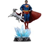 Iron Studios Statua Art Scale 1/10 Superman e Krypto Superman Legacy 31,1 cm