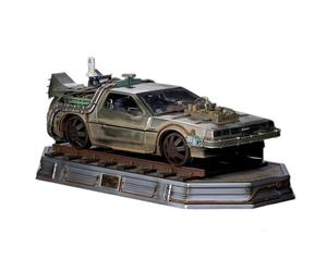 Iron Studios Statua Art Scale 1/10 The Delorean Back To The Future III (BTTF III) 23 cm, 609963129485