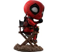 Iron Studios Statua da collezione Marvel Deadpool e Wolverine MiniCo sulla sedia PVC 13 cm