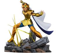 Iron Studios Statua da collezione Leo Aiolia Saint Seiya Art Scale 1/10 resina Polystone 23,9 cm