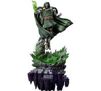Iron Studios Statua Doctor Doom Deluxe Infinity Gauntlet Diorama BDS Art Scale 1/10 16.5 Pollici