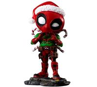 Iron Studios Statua Minico Deadpool Natale Marvel Fumetti 15 cm