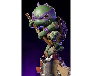 Iron Studios- TMNT Donatello Minico Statue, Multicolore, NICKEL62122-MC