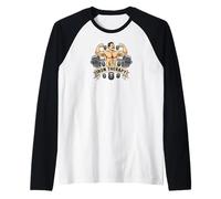 Iron Therapy Gym Workout Bodybuilding Weightlifting Lifter Maglia con Maniche Raglan