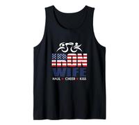 IRON Tri WIFE, triatleta da triathlon Sherpa, Haul Cheer Kiss Canotta