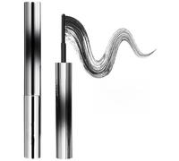 Iron Wand Mascara, 3D Curling Eyelash Iron Mascara, 2025 New Iron Wand Mascara, Smudge-Proof Long-Lasting Curling Iron Mascara, Waterproof Black Washable Metal Mascara (Black)