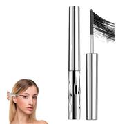 Iron Wand Mascara impermeabile, resistente alle sbavature, mascara per ciglia a lunga durata, in fibra di seta 4D, delicato per occhi sensibili (nero)