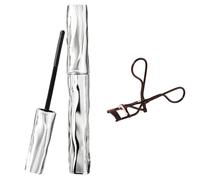 Iron Wand Mascara with Telescopic Waterproof Formula & 3D Curling Eyelash Iron Technology - Smudge-Proof, Flake-Free, Long-Lasting Wear for Natural Volume (1Pc)