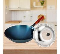 Iron Wok Padan for Induzione Cooker tradizionale Wok per casa Cucia House