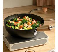 Iron Wok Pan Household Home nobile pentola a induzione