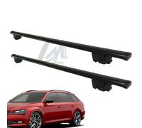 IRON120+BM03 BARRE PORTATUTTO FARAD ACCIAIO NERE VW PASSAT ALLTRACK/VARIANT 15>