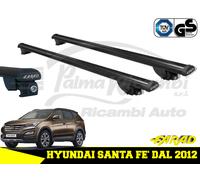 IRON120+BM03 BARRE PORTATUTTO FARAD NERE HYUNDAI SANTA FE' DAL 2012