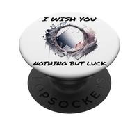 Ironico I Wish You Nient'altro che Bad Luck Broken Mirror PopSockets PopGrip Adesivo