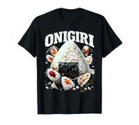 Ironico Onigiri Bootleg Rap Style Japanese Rice Ball Meme Maglietta