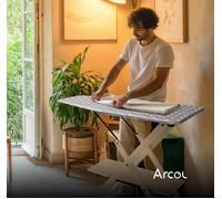 Ironing Board Cover Compatible with Foppapedretti Padding white