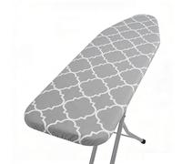 Ironing Board Cover - Thick Standard Mat | Fire and Stain Resistant Ironing Board Cover with Adjustable Strap, For Clothes Fabrics Sewing Pressing Steaming and