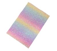 Ironing Mat - Fuse Bead Heat Pad for Crafting | Reusable Rainbow Glitter with Non Stick Protection & Flexible Design for Classroom Activities, Workbench Use and Birthday Celebrations