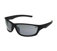 IRONMAN Occhiali da sole Relentless Wrap Uomo Nero Opaco, 63 mm