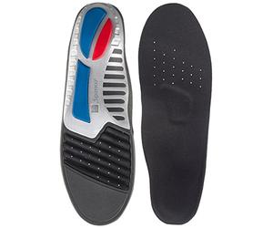 Ironman Total Support Original, Solette Tecniche, Nero/Grigio/Blu/Rosso, Taglia 40-42