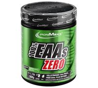 IronMaxx 100% EAAs Zero - Aminoacidi in polvere- integratore a base degli 8 aminoacidi essenziali con alto contenuto di BCAA- vegano- senza zuccheri- gusto: Mela Verde - Alta Dose- 500g