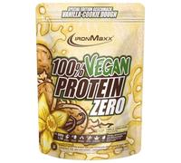 IronMaxx 100% Vegan Protein Zero - Biscotto alla Vaniglia 500g | polvere proteica ricca di proteine e senza zucchero composta da 4 componenti | polvere proteica vegana senza aspartame