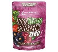 IronMaxx 100% Vegan Protein Zero - Frutti Di Bosco 500g | Polvere Proteica Di 4