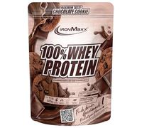 IronMaxx 100% Whey Protein Polvere - Chocolate & Cookie 500g Bag | Proteine del siero di latte a ridotto contenuto di zucchero, facilmente solubili in acqua.