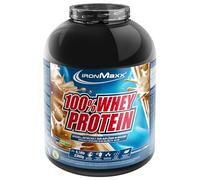 IronMaxx 100% Whey Protein Powder - Hazelnut 2350g Can | Proteine del siero di latte a ridotto contenuto di zucchero, facilmente solubili in acqua.