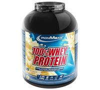 IronMaxx 100% Whey Protein Powder - White Chocolate 2350g Can | Proteine del siero di latte a ridotto contenuto di zucchero, facilmente solubili in acqua.