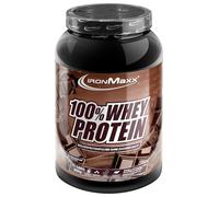 IronMaxx 100% Whey Protein Pulver 900g - Milk Chocolate - Frullato ad alto contenuto proteico con BCAA ed EAA per l’allenamento muscolare e il fitness
