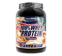 IronMaxx 100% Whey Protein Pulver 900g - New York Cheesecake Style - Frullato ad alto contenuto proteico con BCAA ed EAA per l’allenamento muscolare e il fitness