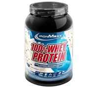 IronMaxx 100% Whey Protein Pulver 900g - Stracciatella - Frullato ad alto contenuto proteico con BCAA ed EAA per l’allenamento muscolare e il fitness