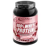 IronMaxx 100% Whey Protein Pulver 900g - Yoghurt Cherry - Frullato ad alto contenuto proteico con BCAA ed EAA per l’allenamento muscolare e il fitness