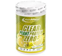 IronMaxx Clear Plant Protein Zero - Lemon Ice Tea 400g Dose | Polvere proteica vegetale senza zucchero | Proteina vegana solubile in acqua | Bevanda sportiva rinfrescante senza soia