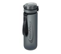 IronMaxx Sport Water Bottle - Ash Grey 1000ml | Borraccia robusta e antigoccia con tappo a vite | BPA-free e riutilizzabile | Per sport, viaggio, giorno