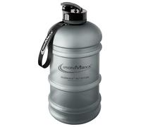 IronMaxx Water Gallon - Frosted Ash Grey 2200ml | Senza BPA e DEHP | Borraccia ermetica con scala graduata | Disponibile in vari colori - perfetta per sport, lavoro e uso quotidiano