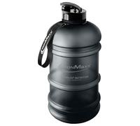 IronMaxx Water Gallon - Frosted Deep Black 2200ml | Senza BPA e DEHP | Borraccia ermetica con scala graduata | Disponibile in vari colori - perfetta per sport, lavoro e uso quotidiano