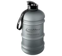 IronMaxx Water Gallon - Matt Ash Grey 2200ml | Senza BPA e DEHP | Borraccia ermetica con scala graduata | Disponibile in vari colori - perfetta per sport, lavoro e uso quotidiano