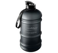 IronMaxx Water Gallon - Matt Deep Black 2200ml | Senza BPA e DEHP | Borraccia ermetica con scala graduata | Disponibile in vari colori - perfetta per sport, lavoro e uso quotidiano